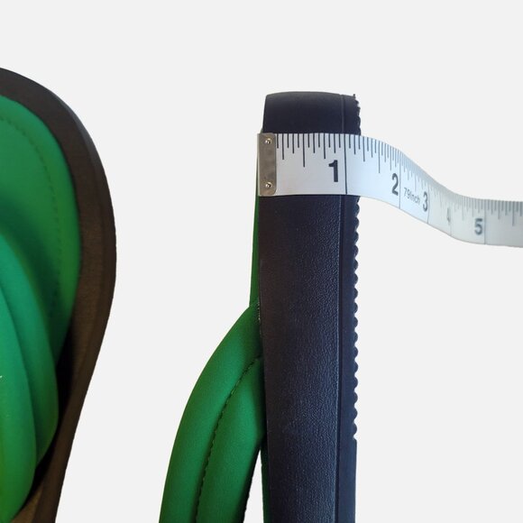 Liliana Green and Black Sandals - Size 8 - Picture 4 of 7